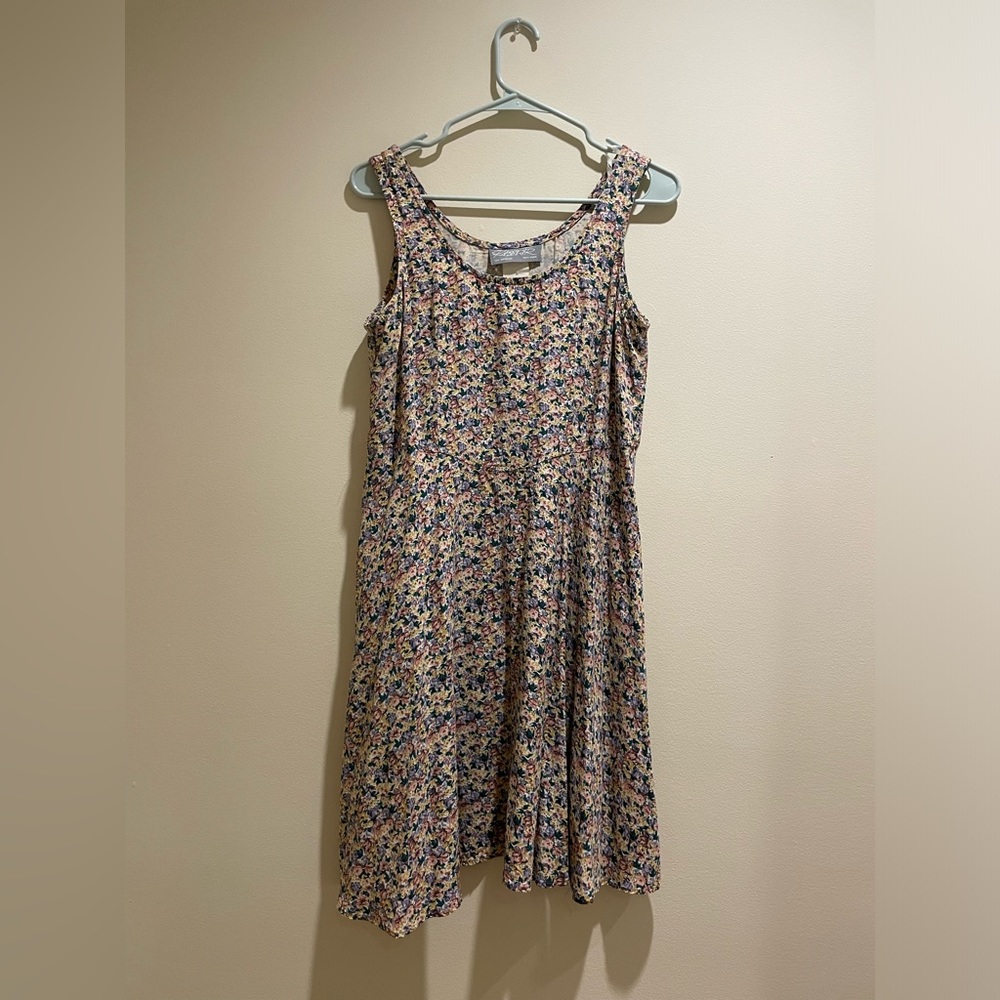 Floral swing dress by Rabbit Designs